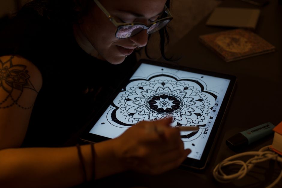 Eenvoudige mandala patronen voor kalmte en zen.