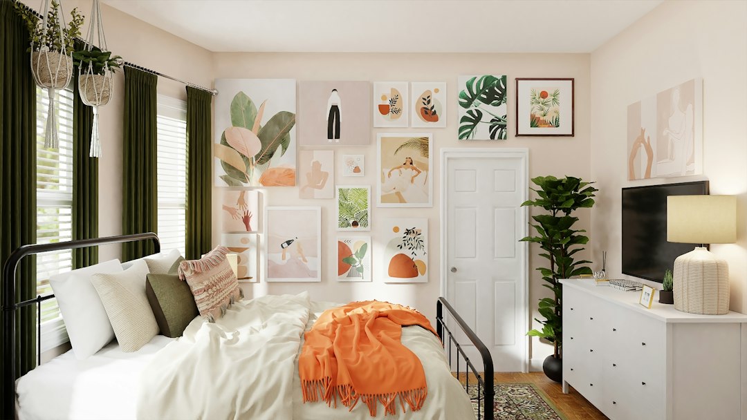 Slaapkamer transformeren met kalmerende herfstkleuren